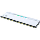 KLEVV 32GB CRAS V RGB 6000 MT/s 288-Pin UDIMM Memory Kit (2 x 16GB, Brilliant White)