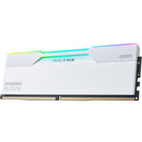 KLEVV 32GB CRAS V RGB 6000 MT/s 288-Pin UDIMM Memory Kit (2 x 16GB, Brilliant White)