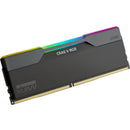 KLEVV 32GB CRAS V RGB 6000 MT/s 288-Pin UDIMM Memory Kit (2 x 16GB, Obsidian Black)