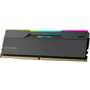 KLEVV 32GB CRAS V RGB 6000 MT/s 288-Pin UDIMM Memory Kit (2 x 16GB, Obsidian Black)