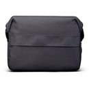Billingham Icon Messenger Bag (Black FibreNyte with Black Leather Trim, 12L)