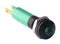 CML INNOVATIVE TECHNOLOGIES 190412Z1 LED Panel Mount Indicator, Green, 12 V, 8 mm, 19 mA, 30 mcd, IP67