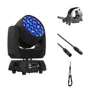 CHAUVET Professional Rogue R2X Wash RGBQ Wash Moving Head Kit with Clamp, DMX Cable, and Safety Cable