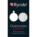 Rycote Overcovers Advanced Fur Disc Wind Covers for Lavalier Mics (10-Pack, 5 White Fur, 25 Round Stickies)