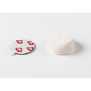 Rycote Overcovers Advanced Fur Disc Wind Covers for Lavalier Mics (10-Pack, 5 White Fur, 25 Round Stickies)