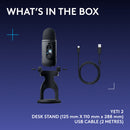 Logitech G Blue Yeti 2 USB-C Microphone (Black)