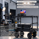 ARTCISE DY80 Upgraded Heavy-Duty Camera Cart (44 x 34 x 25")