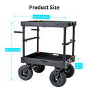 ARTCISE DY80 Upgraded Heavy-Duty Camera Cart (44 x 34 x 25")