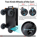 ARTCISE DY80 Upgraded Heavy-Duty Camera Cart (44 x 34 x 25")