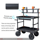 ARTCISE DY80 Upgraded Heavy-Duty Camera Cart (44 x 34 x 25")