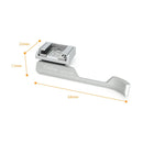 LightPix Labs CoGrip for FUJIFILM X100VI (Silver)