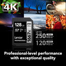 Lexar 128GB Professional 1667x UHS-II SDXC Memory Card (5-Pack)