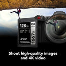 Lexar 128GB Professional 1667x UHS-II SDXC Memory Card (5-Pack)