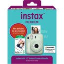 FUJIFILM instax mini 12 Instant Film Camera Holiday Bundle (Mint Green)