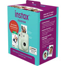 FUJIFILM instax mini 12 Instant Film Camera Holiday Bundle (Mint Green)