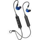 MEE audio M6 PRO 2nd Generation Universal-Fit Noise-Isolating Musician's In-Ear Monitors with BT3 Bluetooth Adapter (Blue)