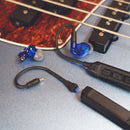 MEE audio M6 PRO 2nd Generation Universal-Fit Noise-Isolating Musician's In-Ear Monitors with Detachable Cables (Blue)