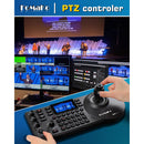 FoMaKo BK20UH3 NDI PTZ 3-Camera Bundle with 20x Zoom + PTZ Controller