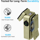 Olight Oclip 2 Ultra Premium Rechargeable Flashlight (Olive Green)