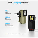 Olight Oclip 2 Ultra Premium Rechargeable Flashlight (Olive Green)