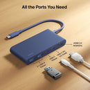 Belkin Connect 5-Port USB-C Hub (Indigo)