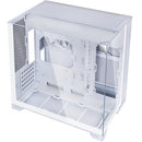 Lian Li O11 Vision-M M-ATX Compact Mini-Tower Case (White)
