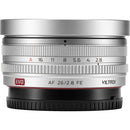 Viltrox AF 26mm f/2.8 EVO Lens (Sony E, Silver)