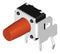MULTICOMP PRO MPDTSA-63K-V Tactile Switch, SPST-NO-DB, Black, Side Actuated, Through Hole, Right Angle, Round Button, 100 gf