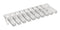 MENTOR 1271.2601 Light Pipe, Polycarbonate, 11.55 mm, 1 Pipes, Square, PC Board, Transparent