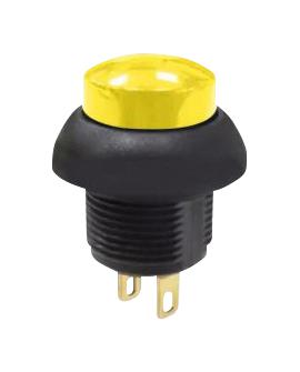 MULTICOMP PRO MPP12-6B2G5SM1CAS05L00 Pushbutton Switch, Non-Illuminated, MP Pushbutton Switches High-Raised, 13.6 mm, SPST, Off-(On)