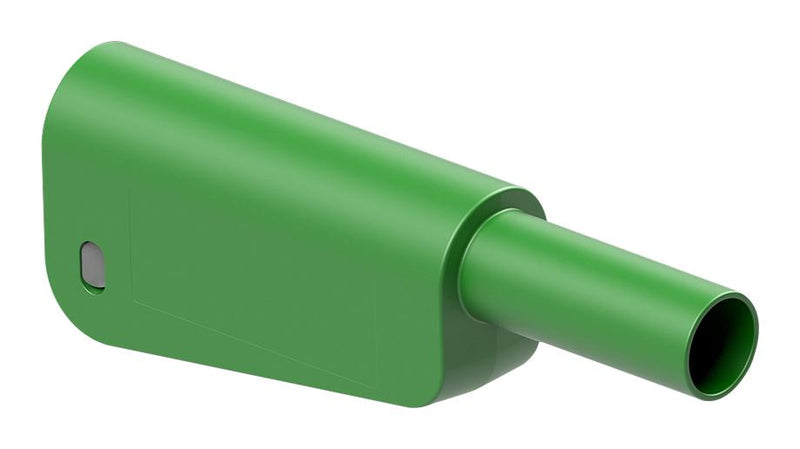 Staubli 66.2025-25 66.2025-25 Banana Test Connector Plug Cable Mount 32 A 1 kV Gold Plated Contacts Green