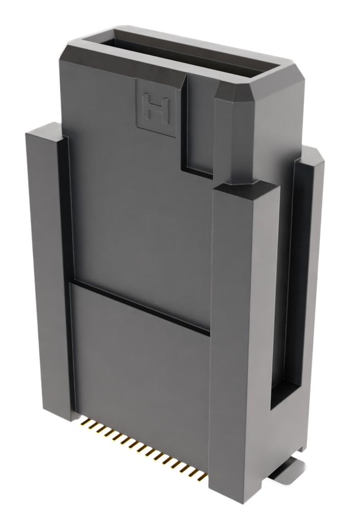 HARWIN F10-10203045R Mezzanine Connector, Receptacle, 0.5 mm, 2 Rows, 30 Contacts, Surface Mount Straight
