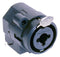 AMPHENOL AUDIO ACJC6HBULK XLR Connector, 3 Contacts, Jack, Panel Mount, Through Hole Mount Right Angle