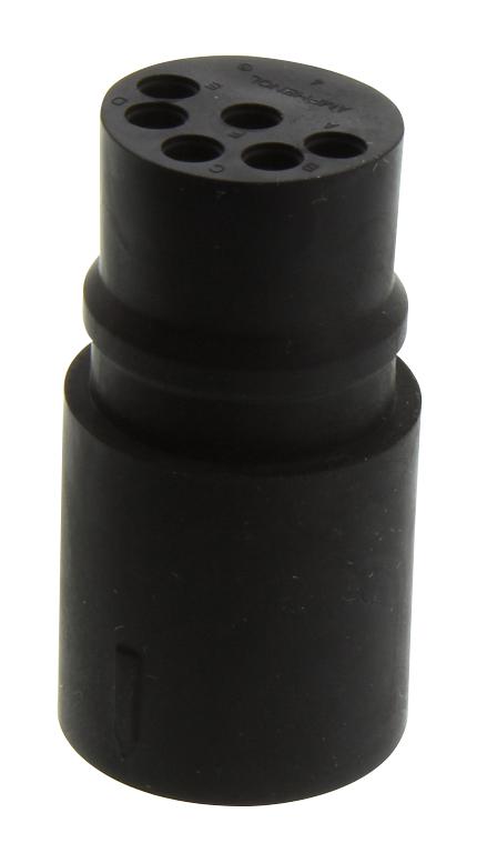 AMPHENOL SINE/TUCHEL 044 104 10006 02 CIRCULAR CONNECTOR RECEPTACLE 6 POSITION