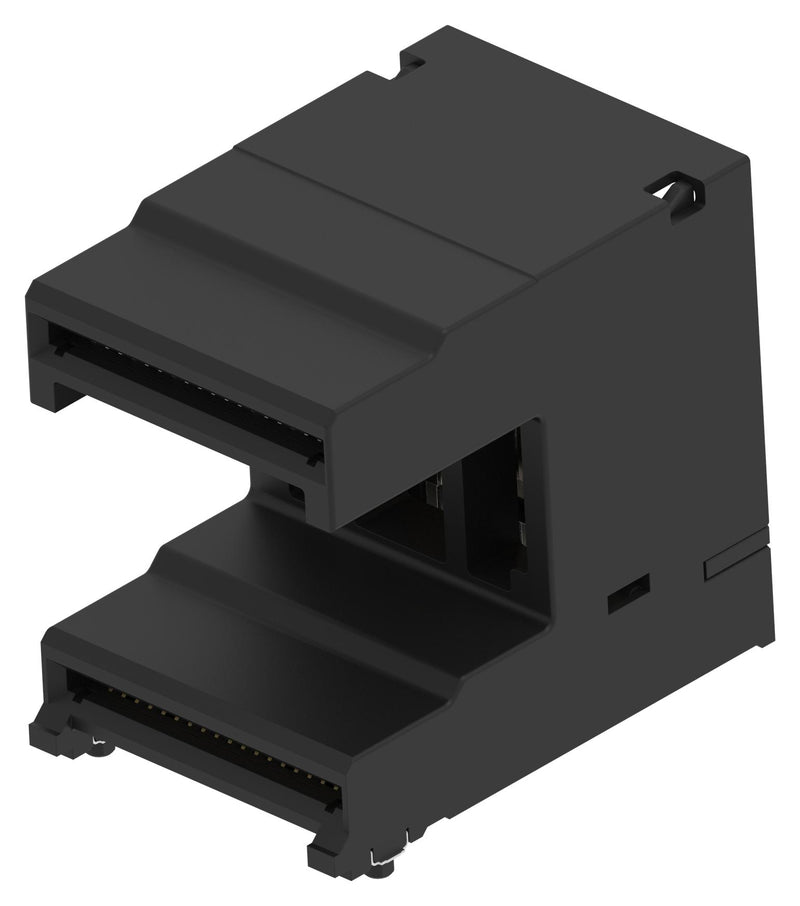 TE CONNECTIVITY 2394949-1 Pluggable I/O Connector, QSFP112 Connector, 76 Contacts, 2 x 1 (Stacked)