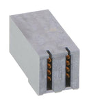 MOLEX 219564-0034 Rectangular Power Connector, R/A, 4 Contacts, Guardian HD 219564 Series, PCB Mount, Press Fit