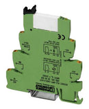 PHOENIX CONTACT 2900312 General Purpose Relay, PLC Series, Interface, Non Latching, SPST-NO, 24 VDC, 6 A 2900312 (PLC-RPT- 24DC/ 1/ACT)