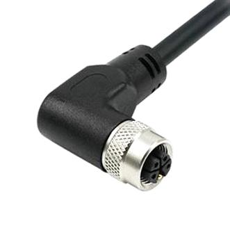 MUELLER ELECTRIC CL4D07M005 CBL ASSY, 4P R/A M12 RCPT-FREE END/16.4