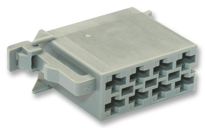 AMP - TE CONNECTIVITY 962189-1 Connector Housing, Junior Power Timer, Receptacle, 8 Ways, 5 mm, Junior Timer Socket Contacts