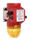 R. STAHL 312376 Visual Signalling Device, Red, Flashing, 27.2 VDC, IP66, IP67, -40 to 60 &deg;C, 317 mm H