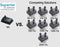 SUPERIOR SENSORS ND210 Pressure Switch, Multi-range, 7 Pressure Ranges, 10 Inch-H2O