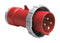 AMPHENOL SINE/TUCHEL 2CMA100585R1000 CONN, MAIN PLUG, 3P4W, 16A, 415V, RED