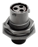AMPHENOL SINE/TUCHEL RTS710N3S03 CIRCULAR CONNECTOR, RCPT, 3POS, CRIMP