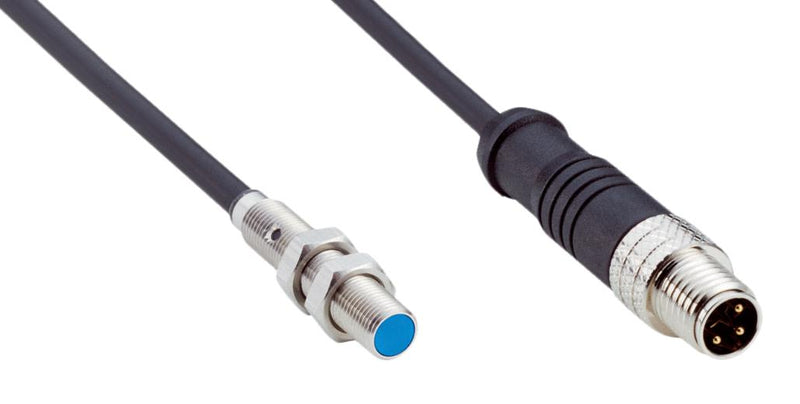 SICK IMM05-1B5PSVR8S Inductive Proximity Sensor, PNP/SPST-NO, 1.5 mm, M5 x 0.5, 10 V to 30 V, IMM Series