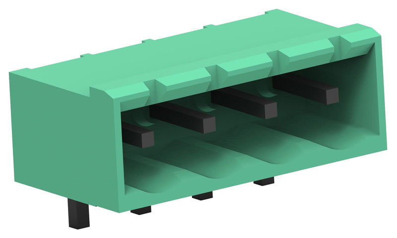 BUCHANAN - TE CONNECTIVITY 1-796638-0 Terminal Block, Header, 5.08 mm, 10 Ways, 11 A, 300 V, Through Hole Right Angle