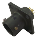 AMPHENOL SOCAPEX 451 02E 106P 50 Circular Connector, 451 Series, MIL-DTL-26482 Series I, Box Mount Receptacle, 6 Contacts