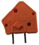 WAGO 236-746. Wire-To-Board Terminal Block, 5.08 mm, 1 Ways, 28 AWG, 12 AWG, 2.5 mm², Clamp