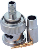 AMPHENOL RF 112519 RF/COAXIAL, BNC PLUG, STRAIGHT, 75 OHM, CRIMP