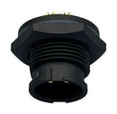 NORCOMP 869-02A-103R001. CIRCULAR CONNECTOR, PLUG, 2POS, SOLDER