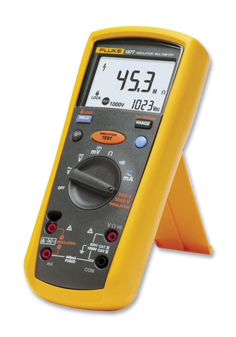FLUKE FLUKE 1577 Insulation Digital Multimeter, 1577 Series, 6000 Count, True RMS, Auto, Manual Range, 3.75 Digit